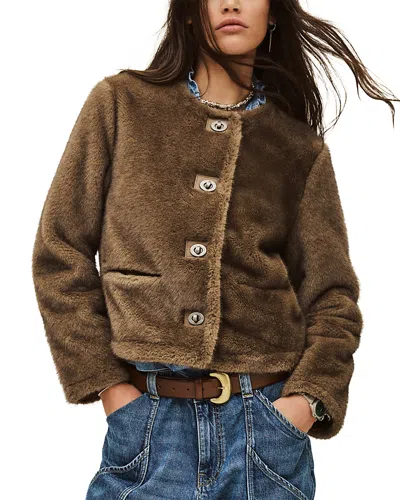 Ba&sh Ba & Sh Basil Jacket In Brown