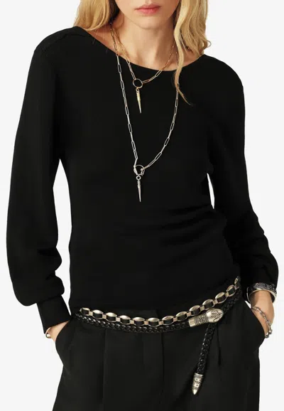 Ba&sh Baya V-back Sweater