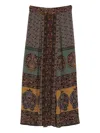 Ba&sh Bayer Midi Skirt In Brown