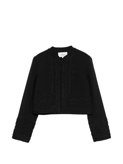 Ba&sh Beaded Jacket In Black