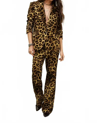 Ba&sh Bear Jacket In Natural In Animal Print