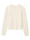 Ba&sh Belma Long-sleeve Sweater In Neutral
