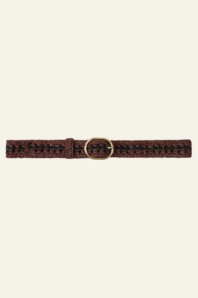 Ba&sh Belt Cole Raphia For Woman In Brown