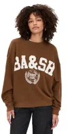 Ba&sh Benjamin Sweatshirt Terre In Brown