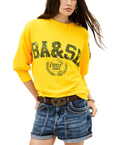 Ba&sh Ba & Sh Benjamin Sweatshirt In Yellow