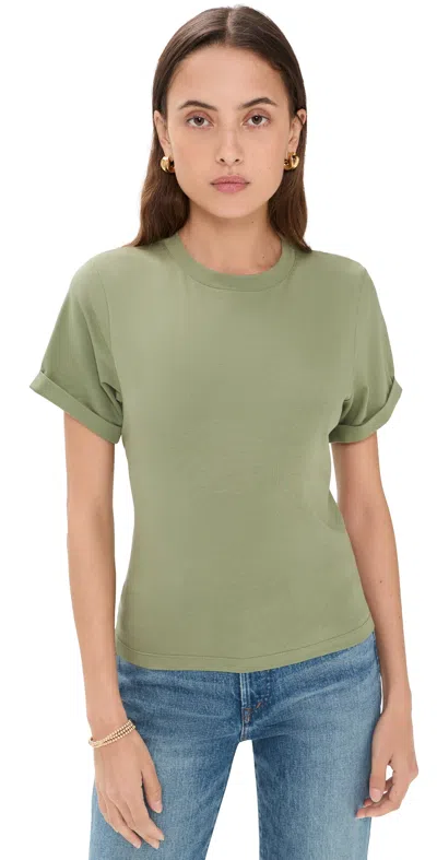 Ba&sh Blanca T-shirt Kaki In Green