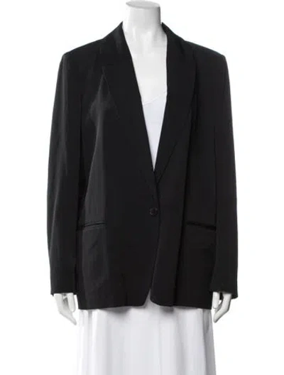Pre-owned Ba&sh Blazer In Black