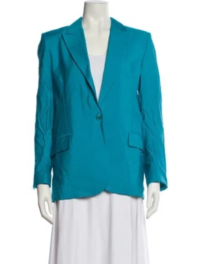 Pre-owned Ba&sh Blazer In Blue