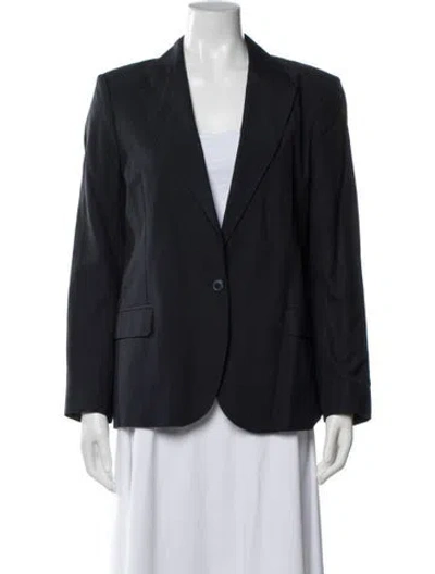 Pre-owned Ba&sh Blazer In Blue