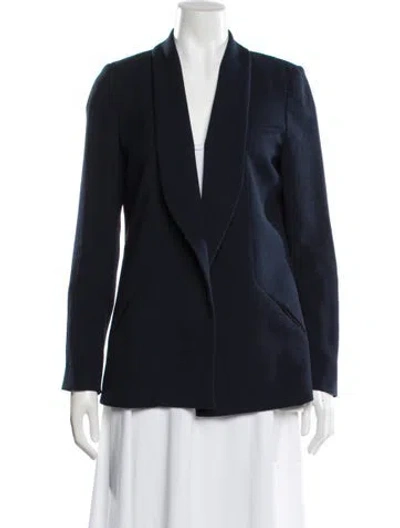 Pre-owned Ba&sh Blazer In Blue