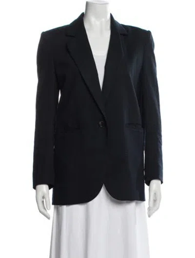 Pre-owned Ba&sh Blazer In Blue