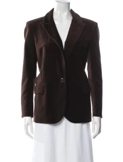Pre-owned Ba&sh Blazer In Brown