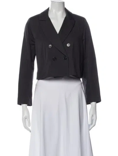 Pre-owned Ba&sh Blazer In Gray