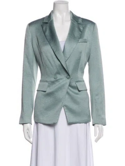Pre-owned Ba&sh Blazer In Green