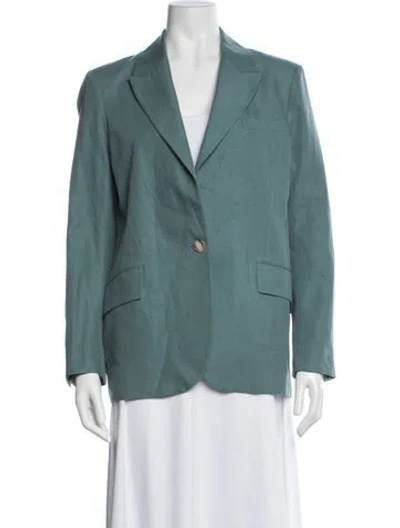 Pre-owned Ba&sh Blazer In Green