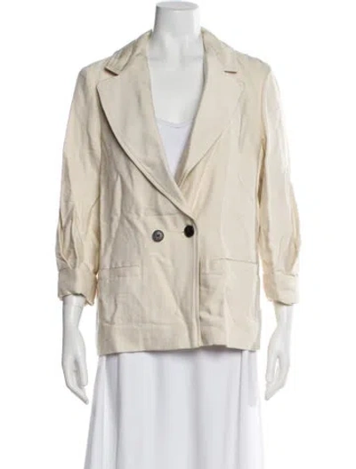 Pre-owned Ba&sh Blazer In Neutral