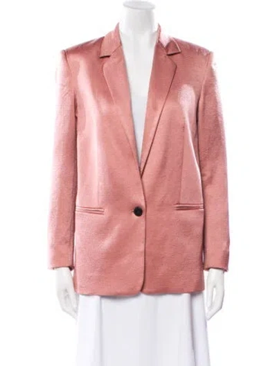 Pre-owned Ba&sh Blazer In Pink