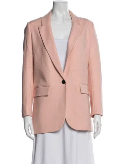 Pre-owned Ba&sh Blazer In Pink