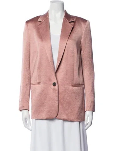 Pre-owned Ba&sh Blazer In Pink