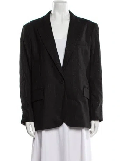Pre-owned Ba&sh Blazer W/ Tags In Black
