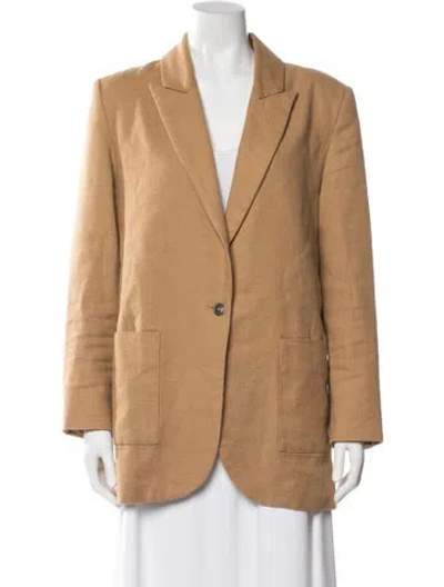 Pre-owned Ba&sh Blazer In Yellow