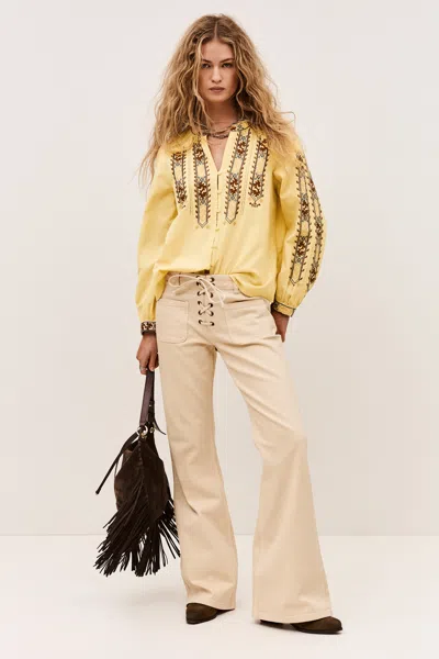 Ba&sh Blouse Faustina For Woman In Yellow
