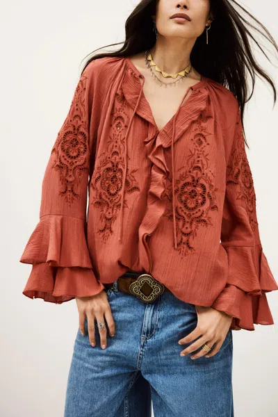 Ba&sh Blouse Omar For Woman In Pink