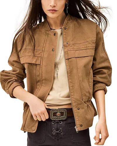 Ba&sh Ba & Sh Blouson Safari Jacket In Brown
