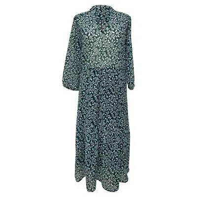 Ba&sh Ba & Sh Bonnie Midi Shirt Dress In Olive Polyester In Multi