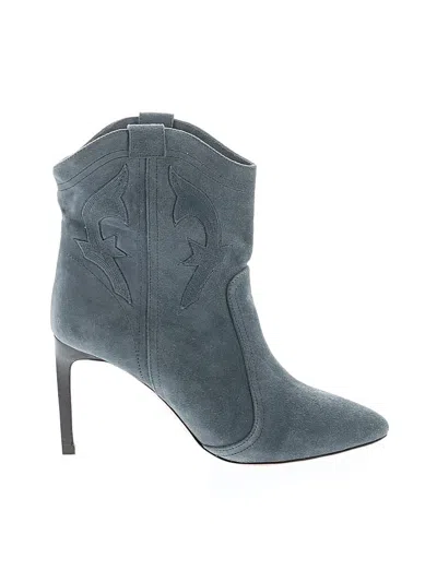 Pre-owned Ba&sh Boots In Blue