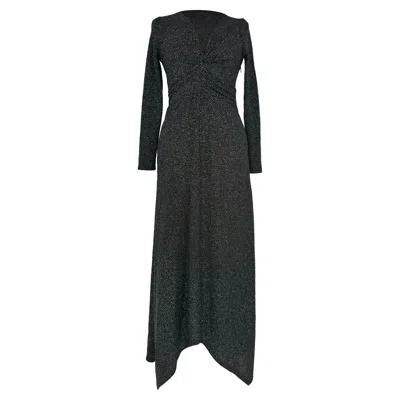 Ba&sh Ba & Sh Brady Midi Dress In Black Polyamide