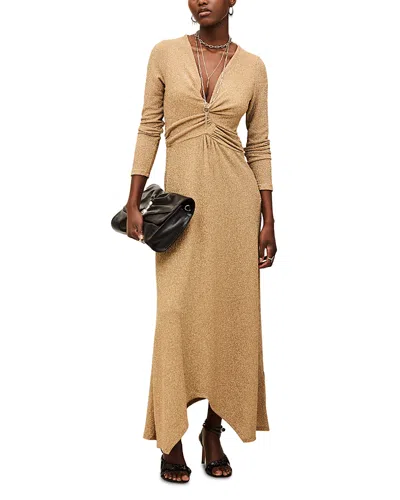 Ba&sh Ba & Sh Brady Twist Front Dress In Brown