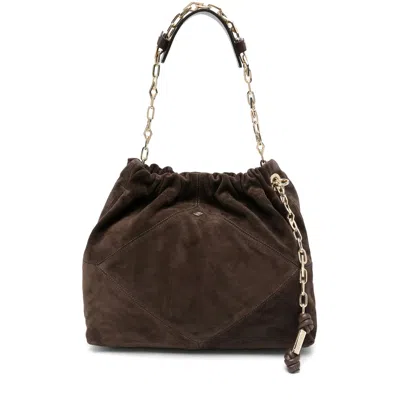 Ba&sh Brown Tote Bags