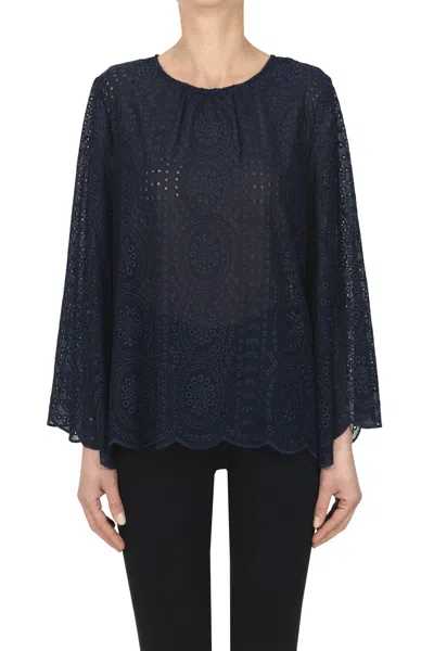 Ba&sh Bruna Blouse In Blue