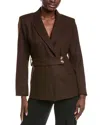 Ba&sh Bule Blazer In Brown