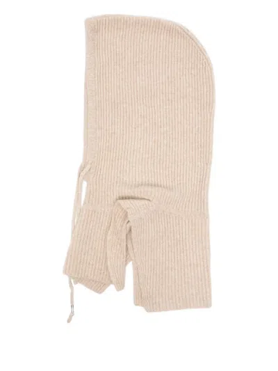 Ba&sh Cadetto Ribbed Hood In Neutral
