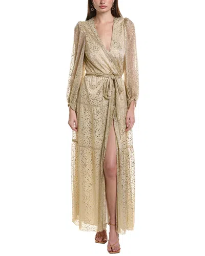 Ba&sh Cala Maxi Dress In Gold