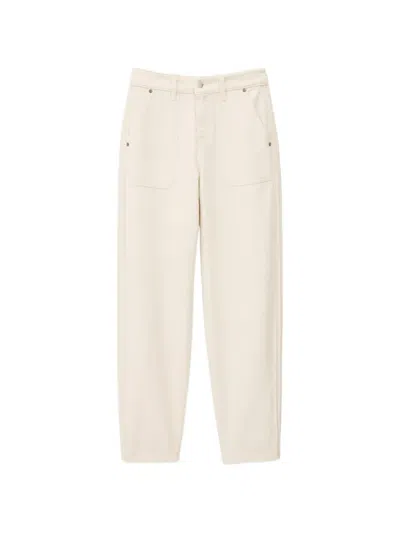 Ba&sh Cali Patch-pockets Trousers In Metallic