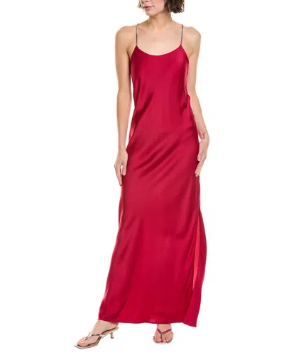 Ba&sh Calix Maxi Dress In Red