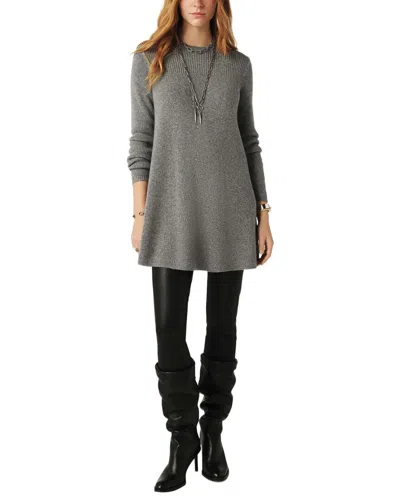 Ba&sh Camine Cashmere-blend Dress In Gray