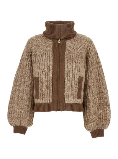 Ba&sh Cardigan Rabel In Brown