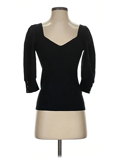 Pre-owned Ba&sh Cardigan Sweater In Black