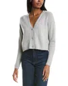 Ba&sh Cashmere Cardigan In Gray