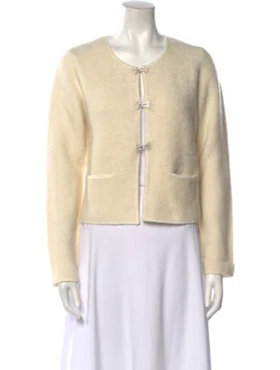 Pre-owned Ba&sh Cashmere Crew Neck Sweater W/ Tags In Neutral