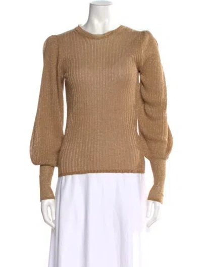 Pre-owned Ba&sh Cashmere Crew Neck Top