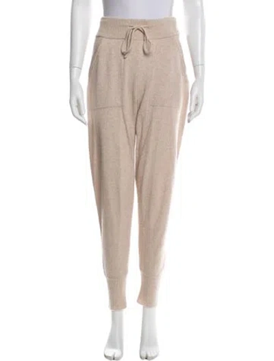 Pre-owned Ba&sh Cashmere Skinny Leg Pants In Neutral
