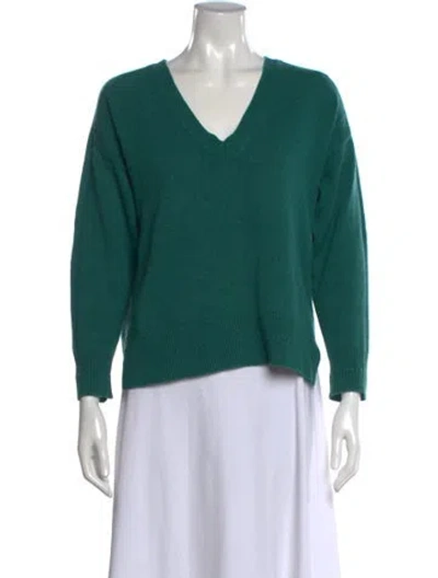 Pre-owned Ba&sh Cashmere V-neck Sweater In Multi