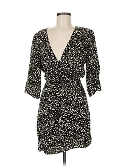 Pre-owned Ba&sh Casual Dress In Black