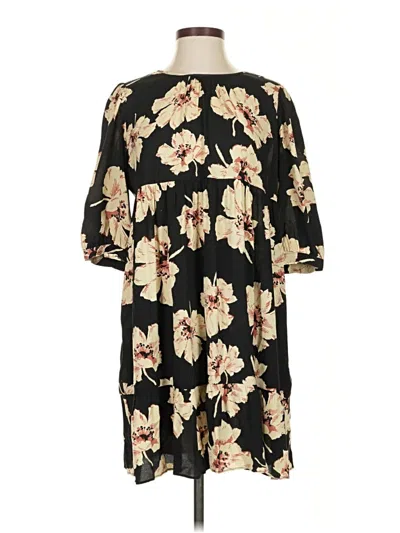 Pre-owned Ba&sh Casual Dress In Black