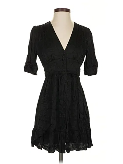 Pre-owned Ba&sh Casual Dress In Black